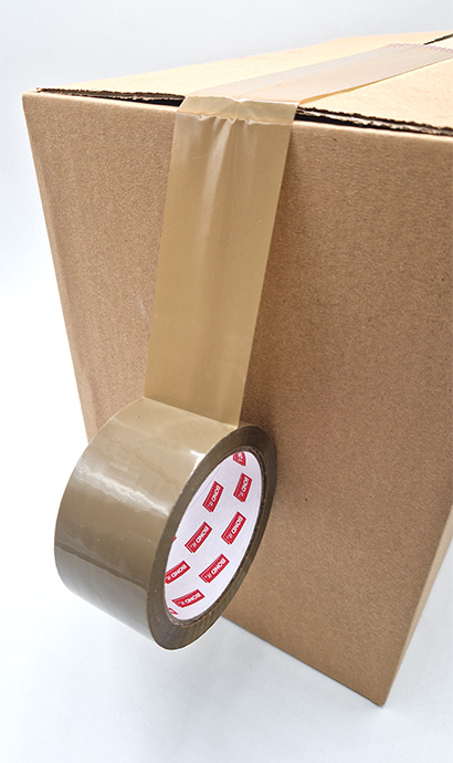 Fita Adesiva PPL para Embalagem 48mm*60m Castanha_3