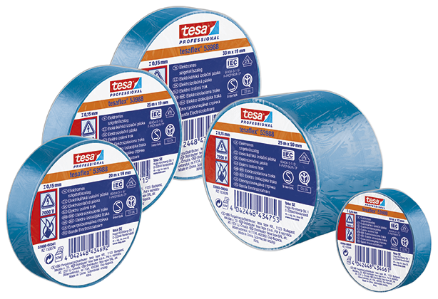 TESAFLEX 53988 Azul 20Mx19MM                                
