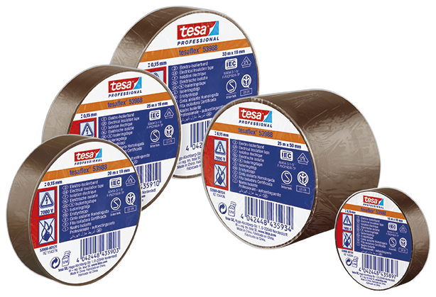 TESAFLEX 53988 CASTANHO 20MX19MM                            
