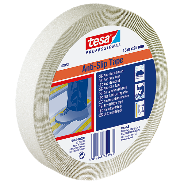 TESA ANTI-DERRAPANTE FLURESCENTE 15X25MM