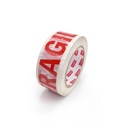 FITA ADESIVA AC ´FRAGILE´ 1 COR 48X66 Fundo Branco
