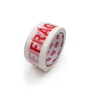 FITA ADESIVA AC ´FRAGIL FRAGILE´ 1 COR 48X66 Fundo Branco